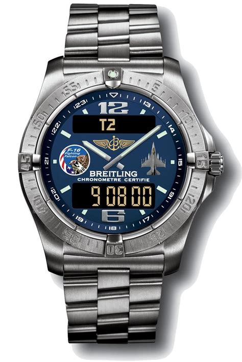 f-16 watch breitling|Breitling Aerospace Evo F.